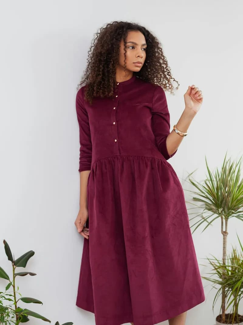 Off-Shoulder Skater Dress